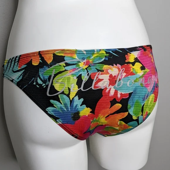 Billabong tropical floral string bikini 6 - Picture 7 of 11